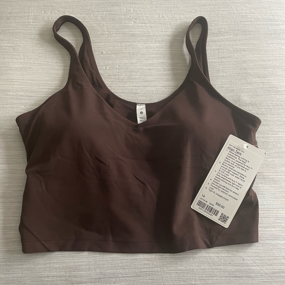 Lululemon Align Cropped Tank